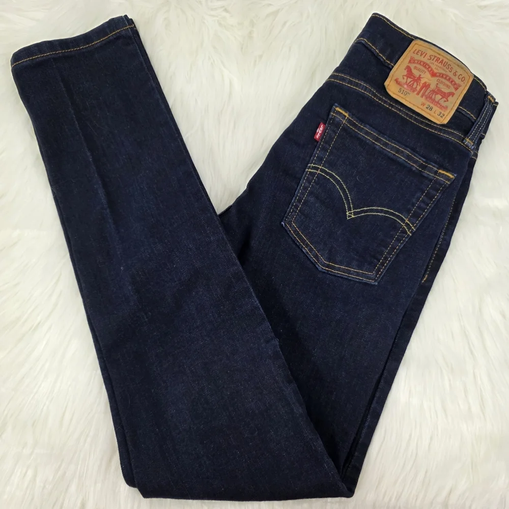 Levi's 510 Skinny Fit Dark Wash Men's Jeans